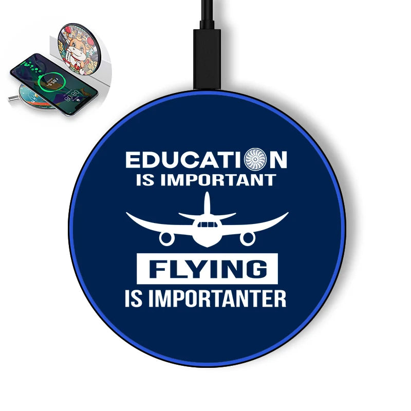 Flying is Importanter Wireless Charger - view 3