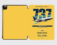 Thumbnail for Boeing 737-200 design on yellow ipad tablet case