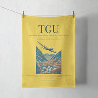 Thumbnail for Toncontín International Airport (TGU) design on yellow towel
