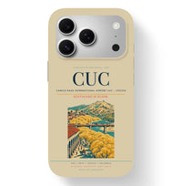 Thumbnail for Cúcuta Airport (CUC) design on beige iPhone 17 Pro MagSafe case