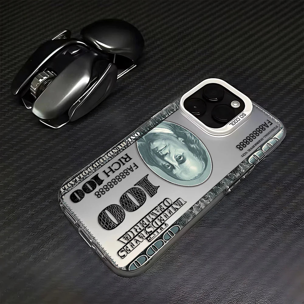 USD Dollar Design Laser Hard iPhone Case - view 3