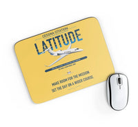 Thumbnail for Cessna Citation Latitude design on yellow rectangle mouse pad