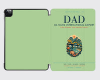 Thumbnail for Da Nang International Airport (DAD) design on light green ipad tablet case