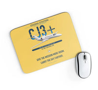 Thumbnail for Cessna Citation CJ3+ design on yellow rectangle mouse pad