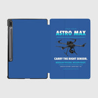 Thumbnail for Freefly Astro Max design on blue samsung tablet tablet case