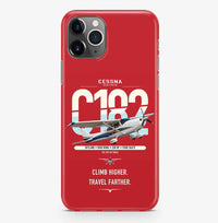 Thumbnail for Cessna 182 Skylane design on red magsafe iphone case, for iPhone Pro Max