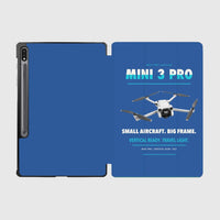 Thumbnail for DJI Mini 3 Pro design on blue samsung tablet tablet case