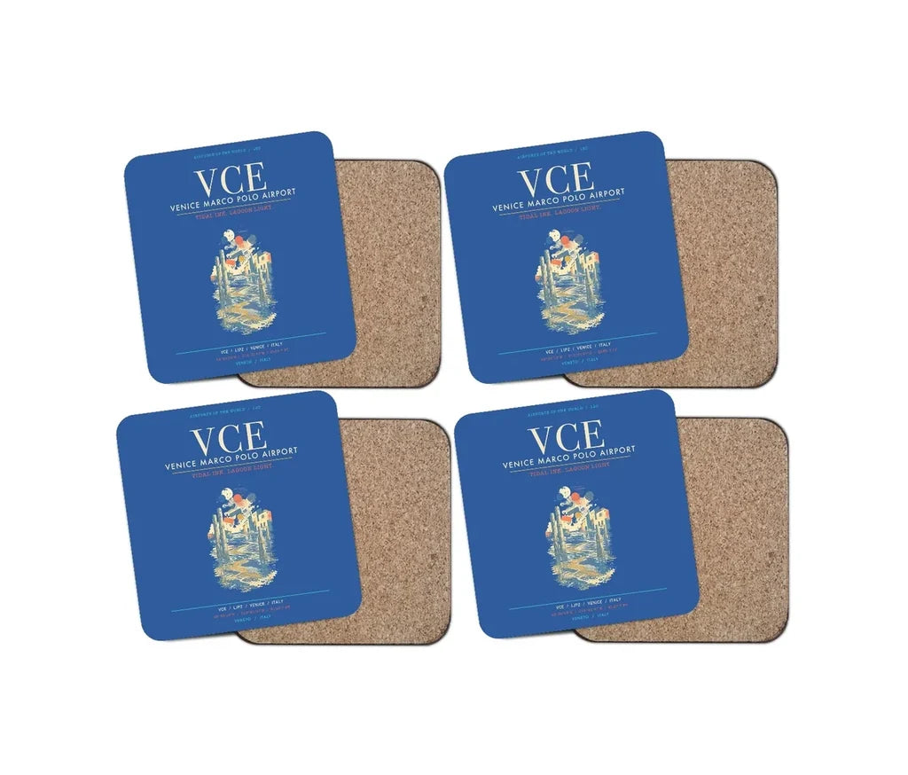 Venice Marco Polo Airport VCE - Lagoon Printmaker's Tide - Blue