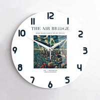 Thumbnail for VINTAGE G4099 - The Air Bridge - Designed Wall Clocks design on white no-frame