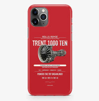 Thumbnail for TRENT 1000 TEN Case ProMax design on red iphone case promax