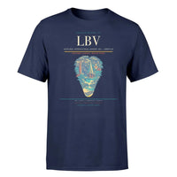 Thumbnail for Leon-Mba International Airport (LBV) T-Shirt single-side front print in Navy Blue | leon-mba-international-airport-lbv-double-side-t-shirt