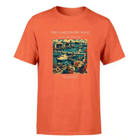 Thumbnail for VINTAGE G4071 - The Lakeshore Base - Premium T-Shirt design on orange premium t shirt