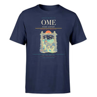 Thumbnail for Nome Airport (OME) T-Shirt single-side front print in Navy Blue | nome-airport-ome-double-side-t-shirt