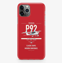 Thumbnail for Tecnam P92 Echo MkII design on red magsafe iphone case, for iPhone Pro Max