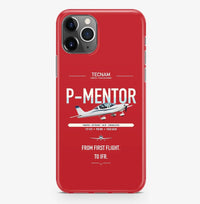 Thumbnail for Tecnam P-Mentor design on red magsafe iphone case, for iPhone Pro Max