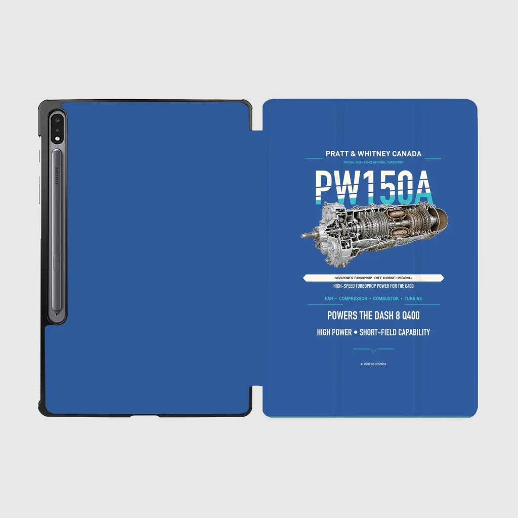 PW150A design on blue samsung tablet tablet case