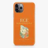 Thumbnail for Vail Airport (EGE) design on orange iPhone 16 Pro MagSafe case