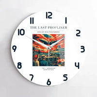 Thumbnail for VINTAGE G4112 - The Last Propliner - Designed Wall Clocks design on white no-frame