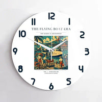 Thumbnail for VINTAGE G4055 - The Flying Boat Era - Designed Wall Clocks design on white no-frame