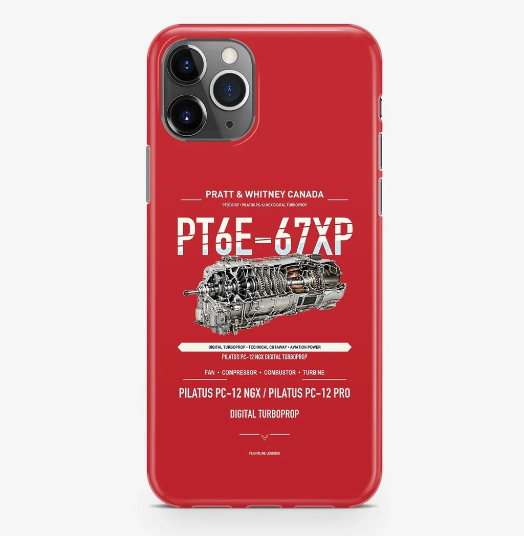 PT6E-67XP Case ProMax design on red iphone case promax
