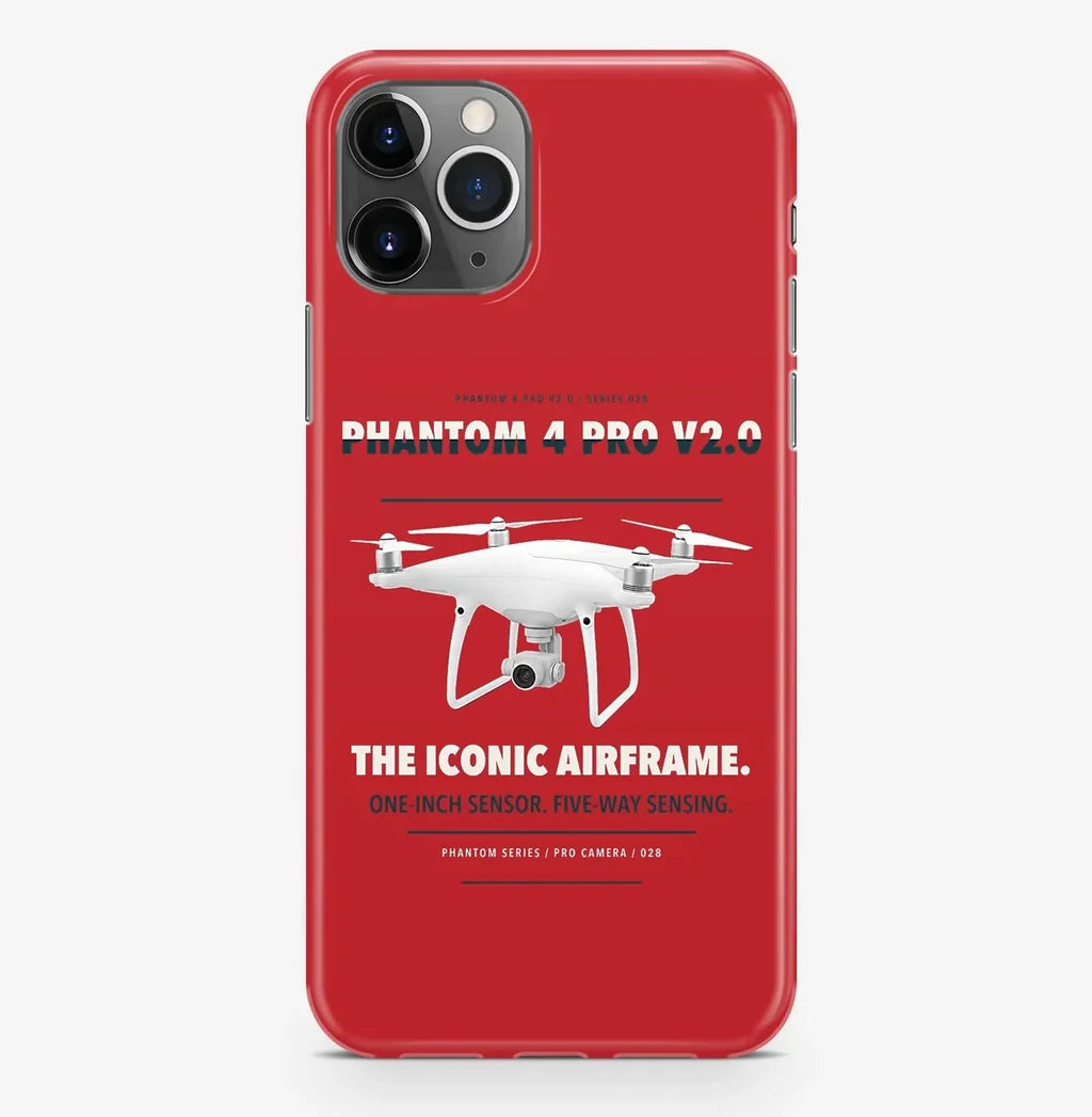 DJI Phantom 4 Pro V2.0 Case ProMax design on red iphone case promax