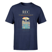 Thumbnail for Recife Guararapes (REC) T-Shirt single-side front print in Navy Blue | recife-guararapes-rec-double-side-t-shirt