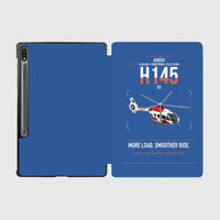 Thumbnail for Airbus H145 D3 design on blue samsung tablet tablet case