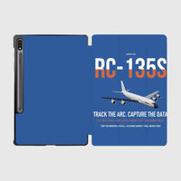 Thumbnail for RC-135S Cobra Ball design on blue samsung tablet tablet case