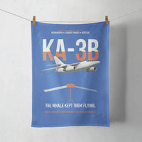 Thumbnail for KA-3B Skywarrior design on blue towel