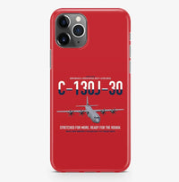 Thumbnail for C-130J-30 Super Hercules design on red magsafe iphone case, for iPhone Pro Max