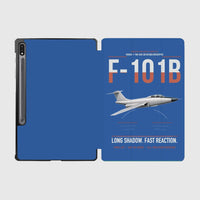 Thumbnail for F-101B Voodoo design on blue samsung tablet tablet case