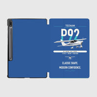 Thumbnail for Tecnam P92 Echo MkII design on blue samsung tablet tablet case