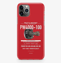 Thumbnail for PW4000-100 Case ProMax design on red iphone case promax