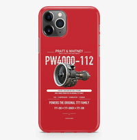 Thumbnail for PW4000-112 Case ProMax design on red iphone case promax