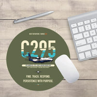 Thumbnail for Airbus C295 Armed ISR design on green army round mouse pad