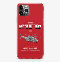 Thumbnail for Leonardo AW101 Merlin HM2 design on red magsafe iphone case, for iPhone Pro Max