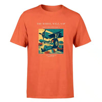 Thumbnail for VINTAGE G4267 - The Wheel Well Nap - Premium T-Shirt design on orange premium t shirt
