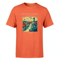 Thumbnail for VINTAGE G4461 - The Runway Foam Drill - Premium T-Shirt design on orange premium t shirt
