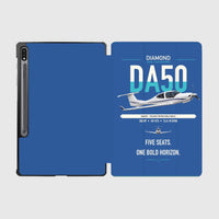 Thumbnail for Diamond DA50 RG design on blue samsung tablet tablet case