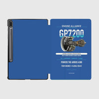 Thumbnail for GP7200 design on blue samsung tablet tablet case