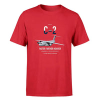 Thumbnail for Kawasaki C-2 design on red double-side t-shirt, single-side print