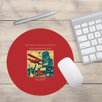 Thumbnail for VINTAGE G4451 - The Grain Elevator Waypoint - Designed Mouse Pads design on red round