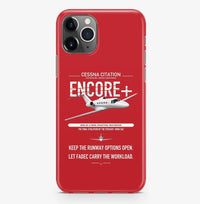 Thumbnail for Cessna Citation Encore+ design on red magsafe iphone case, for iPhone Pro Max