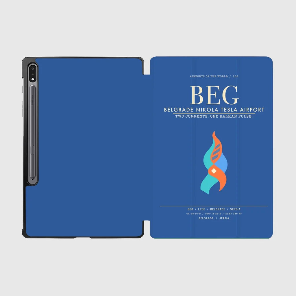 Belgrade Nikola Tesla Airport BEG - Blue