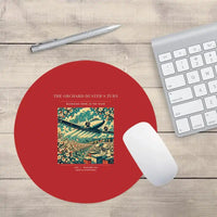 Thumbnail for VINTAGE G4386 - The Orchard Duster's Turn - Designed Mouse Pads design on red round