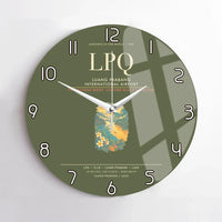 Thumbnail for Luang Prabang International Airport LPQ Wall-Clock No-Frame - Green Army
