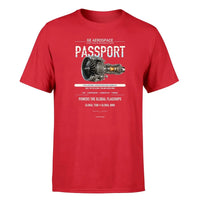 Thumbnail for GE Passport design on red single side