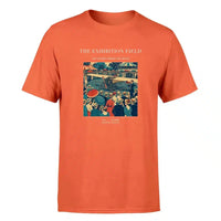 Thumbnail for VINTAGE G4322 - The Exhibition Field - Premium T-Shirt design on orange premium t shirt