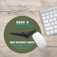 Thumbnail for AgEagle eBee X design on green army round mouse pad