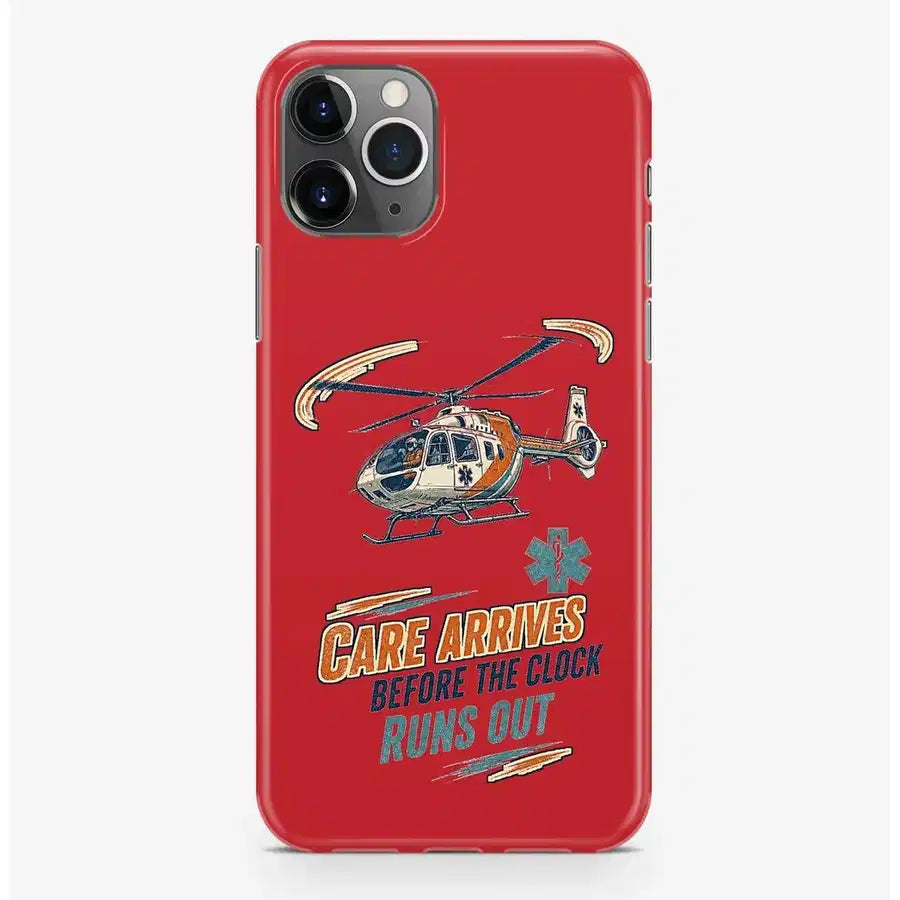SIGNAL 575 - Care Arrives Before The Clock Runs Out - MagSafe iPhone Pro Max design on red magsafe iphone pro max